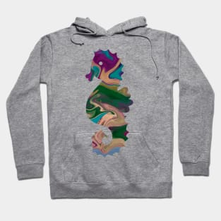 Painted Seahorse Hoodie